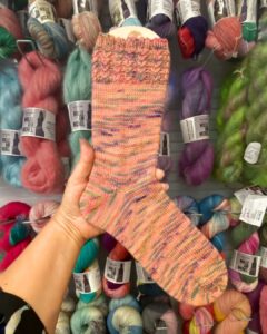 Strick und Glück Unterwegsprojekt Socken